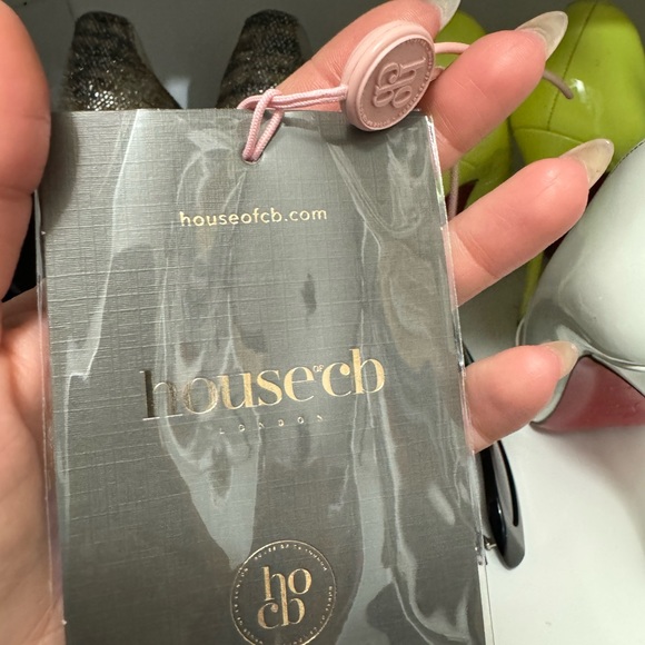 House of CB red midi cocktail dress NEW - Picture 5 of 6